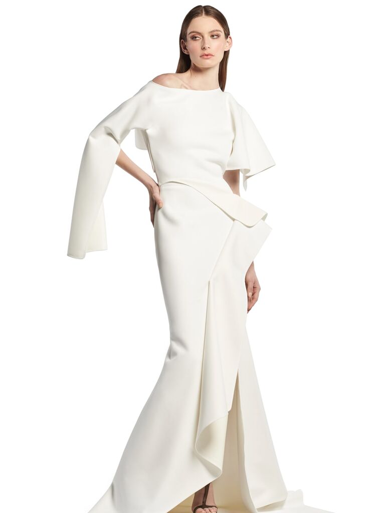Avant-garde wedding dress by Maticevski. 