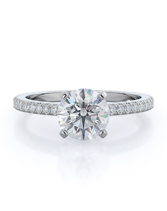With Clarity Classic Princess, Asscher, Cushion, Emerald, Heart, Marquise, Pear, Radiant, Round, Oval Cut Engagement Ring - 1