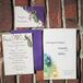 Ivory Peacock-Inspired Wedding Invitations