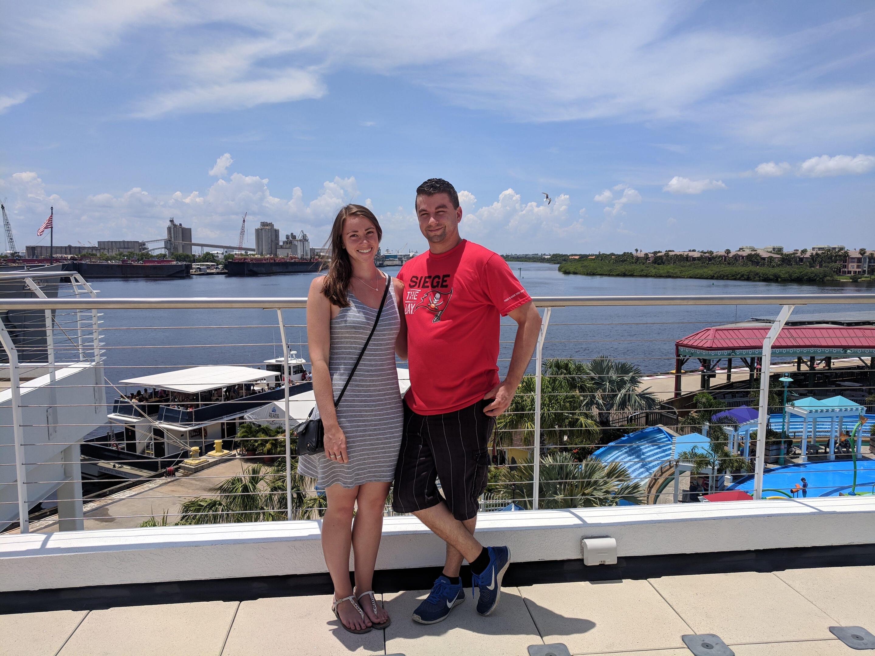 Natalie's first trip down to Florida to meet Alex's family!