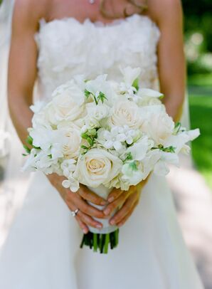 White Bridal Bouquet
