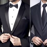 Tuxedo vs suit differences.