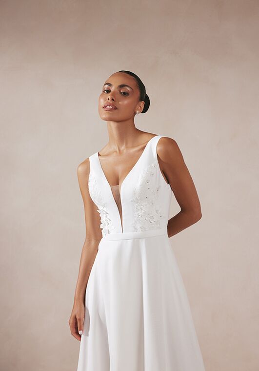 Adore by Justin Alexander Zariza A-Line Wedding Dress - 3