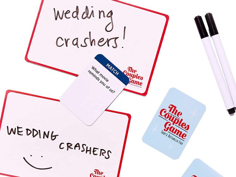 The Couples Game That's Actually Fun white board and pen plus game cards