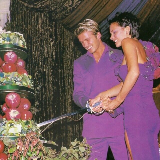 victoria david beckham wedding reception