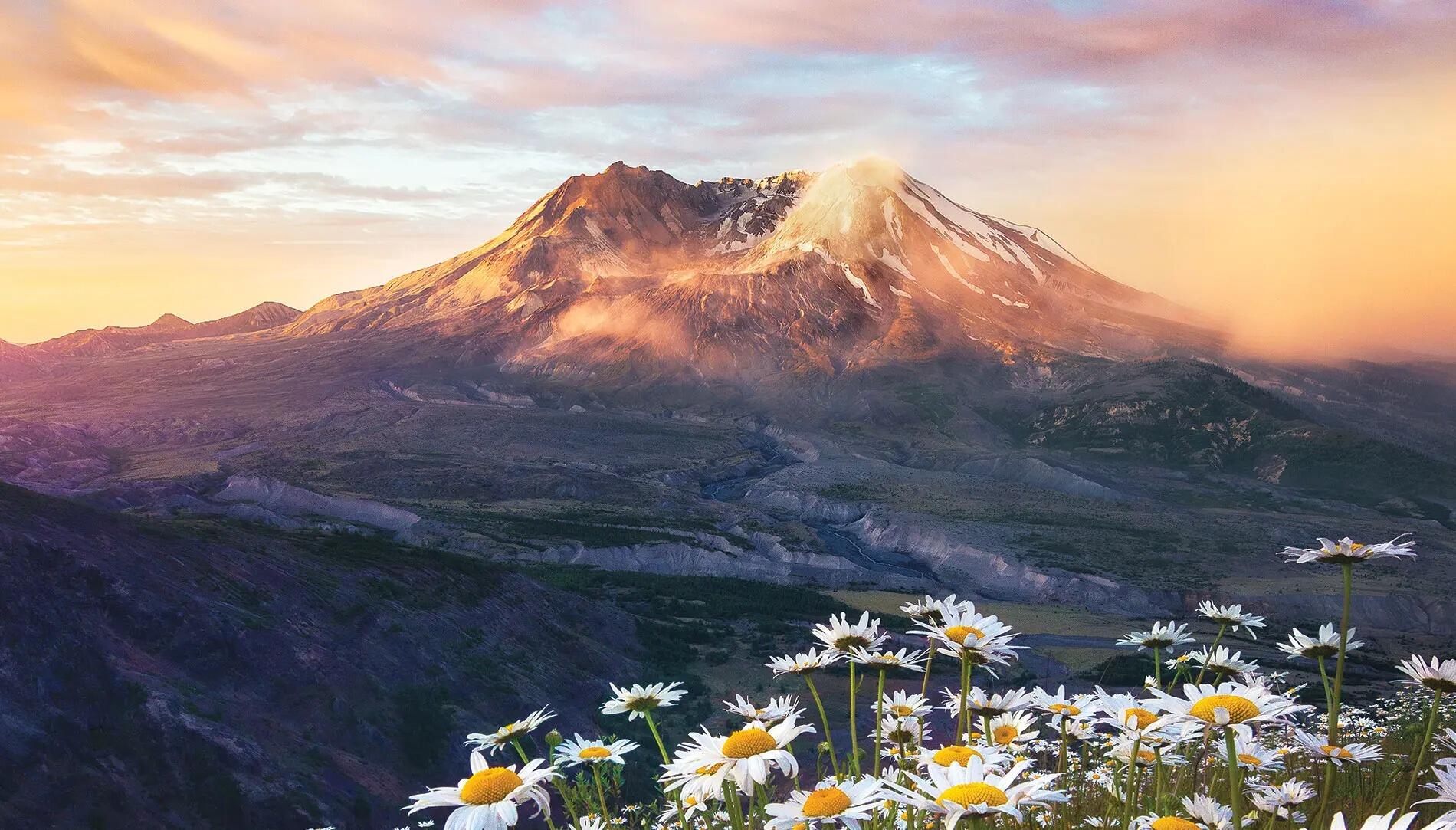 Picture of Mt St Helens 