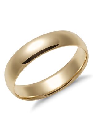 Blue Nile 47180 Gold Wedding Ring