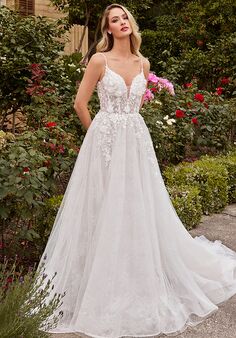 Ladivine CD857W A-Line Wedding Dress