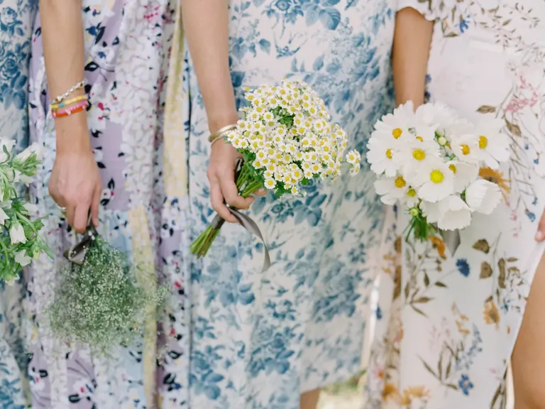 Elegant and Simple Wildflower Bouquets