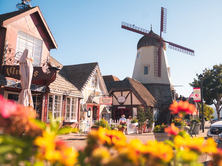 Picture of Downtown Solvang
