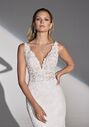 Justin Alexander Signature Evleen Fit-and-Flare Wedding Dress - thumbnail - 3