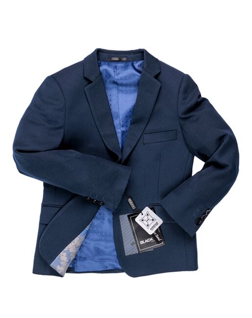 BLACKTIE "Liam" Midnight Blue Suit (5-Piece Set) Flower Girl Dress and Ring Bearer Outfit - 5