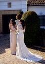 Lillian West 66428 Fit-and-Flare Wedding Dress - thumbnail - 6