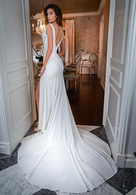 Jasmine Bridal F221051 Mermaid and Trumpet Wedding Dress - 3