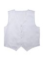 Little Tuxedos "Princeton" Kids White Tuxedo (5-Piece Set) Flower Girl Dress and Ring Bearer Outfit - thumbnail - 5