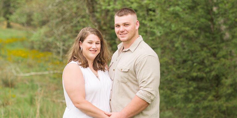 Amber & Taylor Home Page Banner