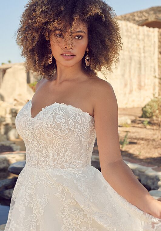 Maggie Sottero ROUSSEAU A-Line Wedding Dress - 6