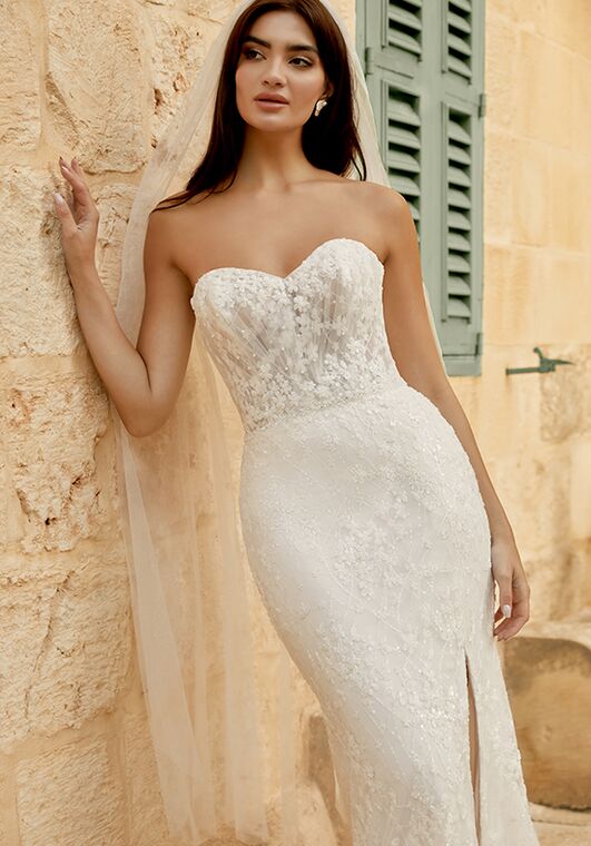 Sincerity Bridal 44488 Fit-and-Flare Wedding Dress - 6