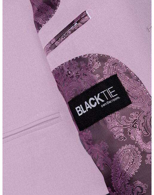 BLACKTIE "Liam" Lavender Suit (5-Piece Set) Flower Girl Dress and Ring Bearer Outfit - 5