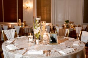 All-White Formal Dining Tables