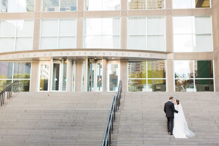 Museum of Contemporary Art Chicago Steps