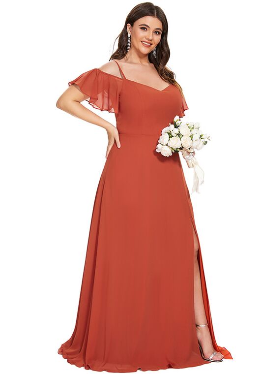 Ever-Pretty ES00237 V-Neck and Plunge Bridesmaid Dress - 4