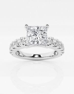 Grown Brilliance Princess Cut Engagement Ring