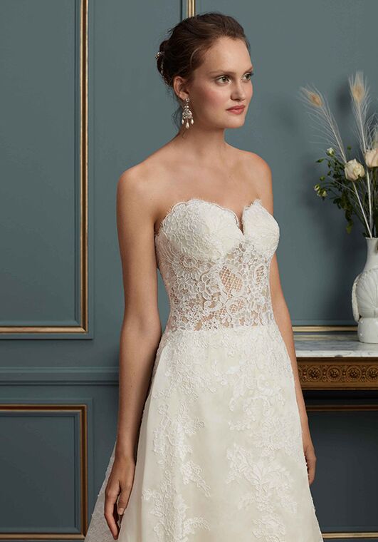 Amaré Couture C119 Aurelia A-Line Wedding Dress - 4