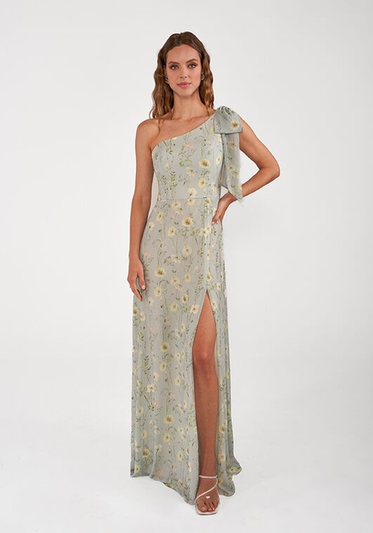 B2 Bridesmaids by Jasmine B283017 One Shoulder Bridesmaid Dress - 2