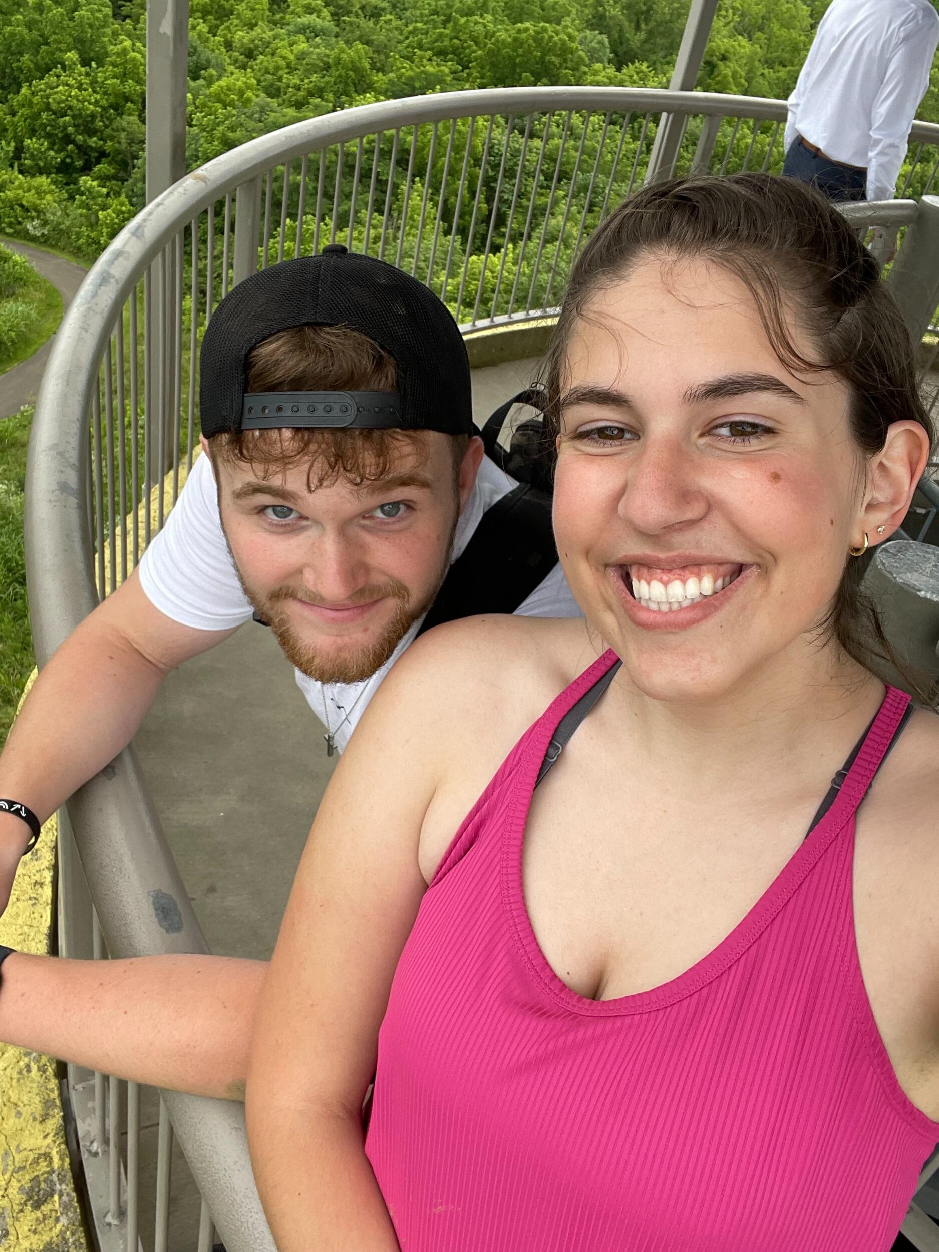 Aaron and Madi spent the next 2 months developing a friendship through ministry and going to class together. Aaron FINALLY worked up the courage to tell Madi he liked her.  The Lord told them to wait until the end of the school to pursue one another romantically.  They learned a lot about the Lord, each other, and themselves through this process. 