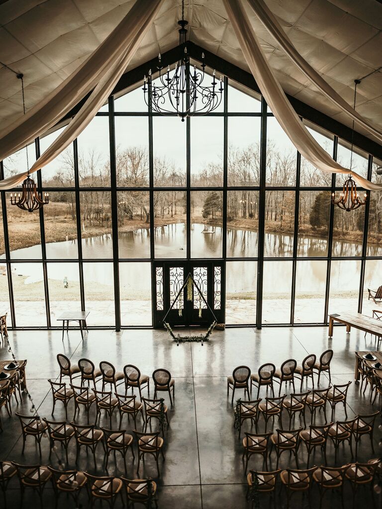 Farm wedding venue in Crofton, Kentucky.