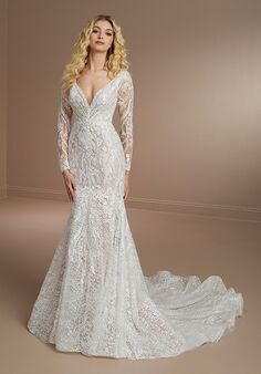 Christina Wu 15861 Trumpet Wedding Dress