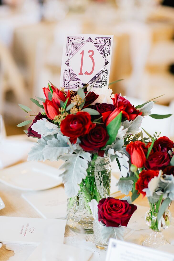 Vintage Inspired Table Numbers
