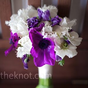 Purple and White Bouquet
