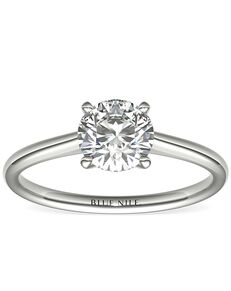 Blue Nile Round Cut Engagement Ring