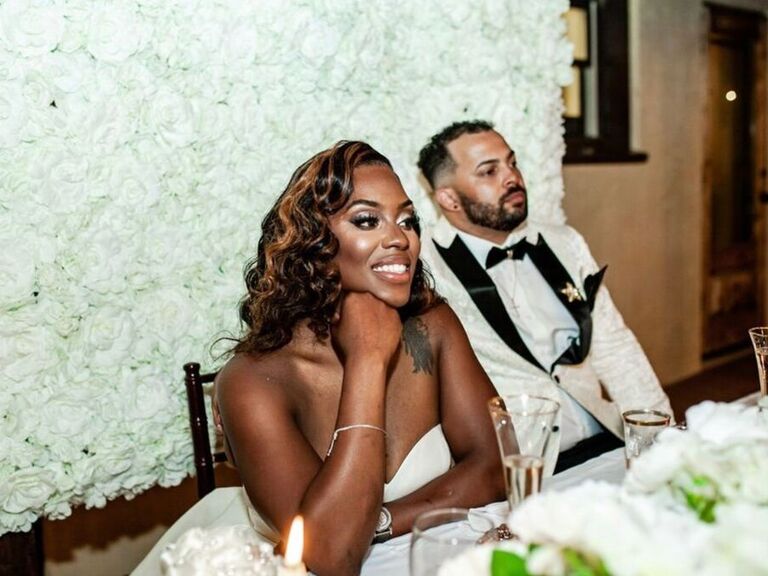 San Diego bride with her hair and makeup done by BeautyAsDesired. 