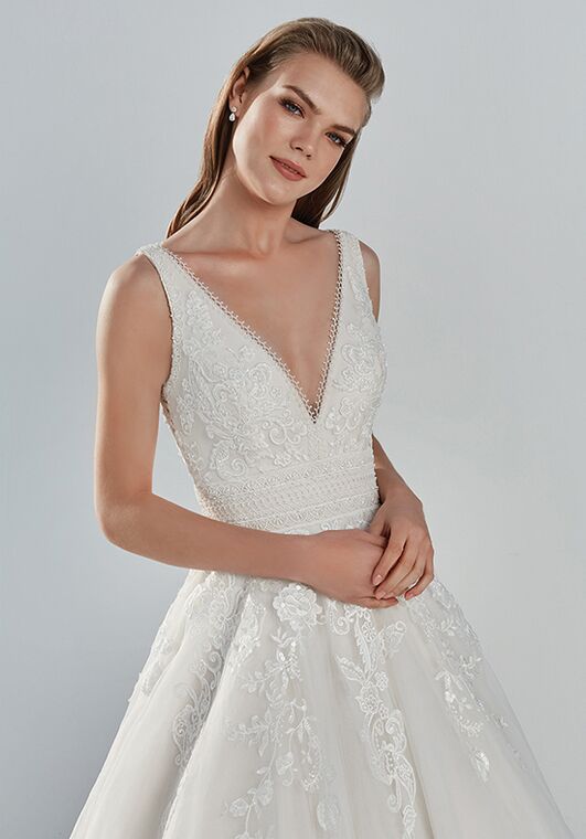 Justin Alexander 88100 Ball Gown Wedding Dress - 6