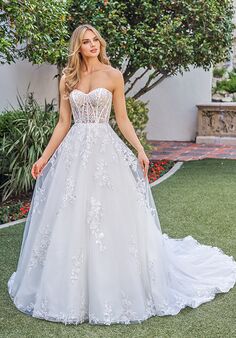 Jasmine Couture Presley A-Line Wedding Dress