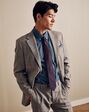 Tie Bar The Lakeshore Wool Flannel Grey Jacket Gray Tuxedo - thumbnail - 3