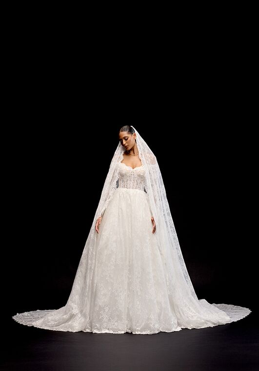 Justin Alexander Signature Miyako Ball Gown Wedding Dress - 4