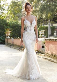 Morilee by Madeline Gardner Fortunata, 2467 Fit-and-Flare Wedding Dress