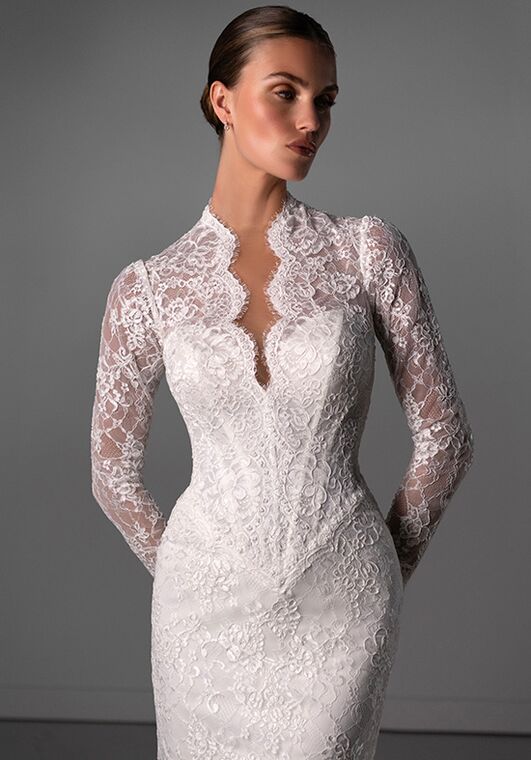 Martina Liana Luxe LE1450 Column Wedding Dress - 6