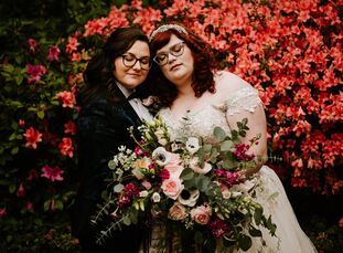 Mary and Sahra's wedding transported guests into the pages of Emily Brontë’s England. “I’m a big literature nerd, so I wanted you to feel as though yo