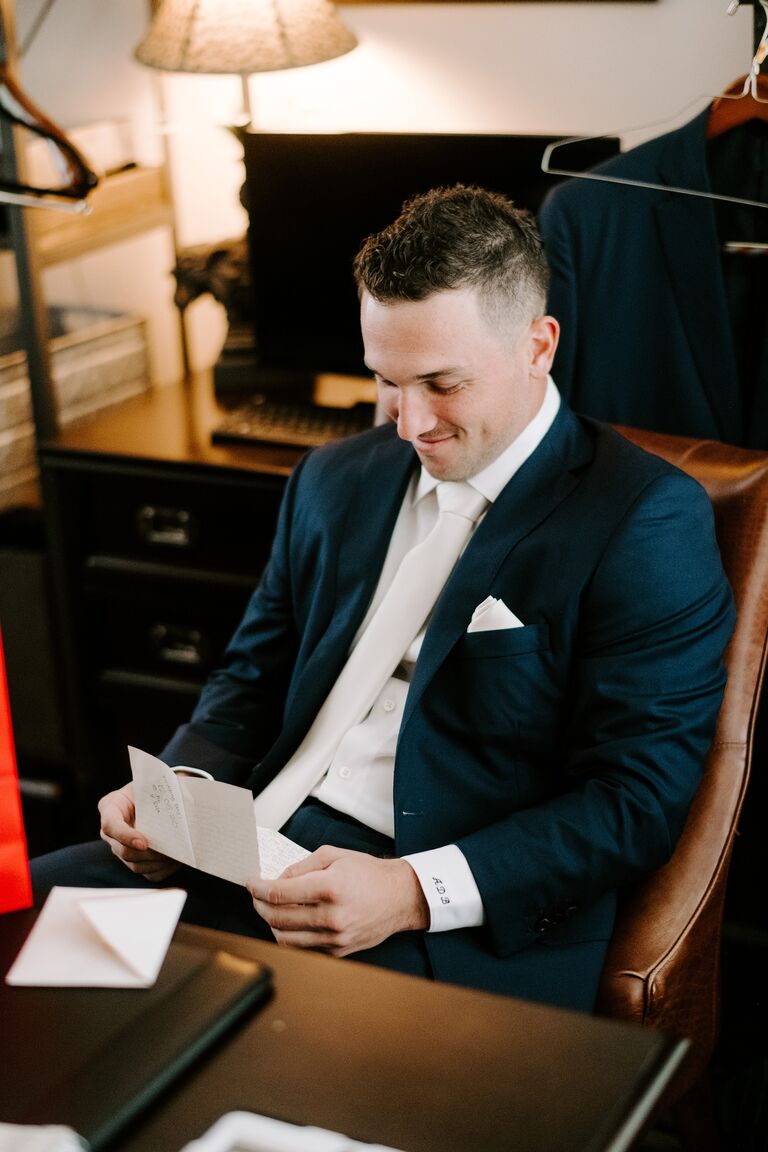 alex bregman wedding reads letter