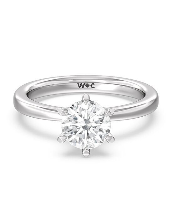 With Clarity Classic Cushion, Emerald, Marquise, Radiant, Round, Oval Cut Engagement Ring - 1