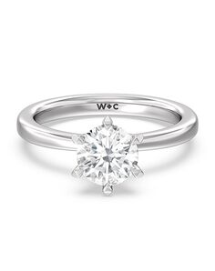 With Clarity Classic Cushion, Emerald, Marquise, Radiant, Round, Oval Cut Engagement Ring