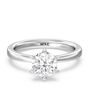 With Clarity Classic Cushion, Emerald, Marquise, Radiant, Round, Oval Cut Engagement Ring - thumbnail - 1