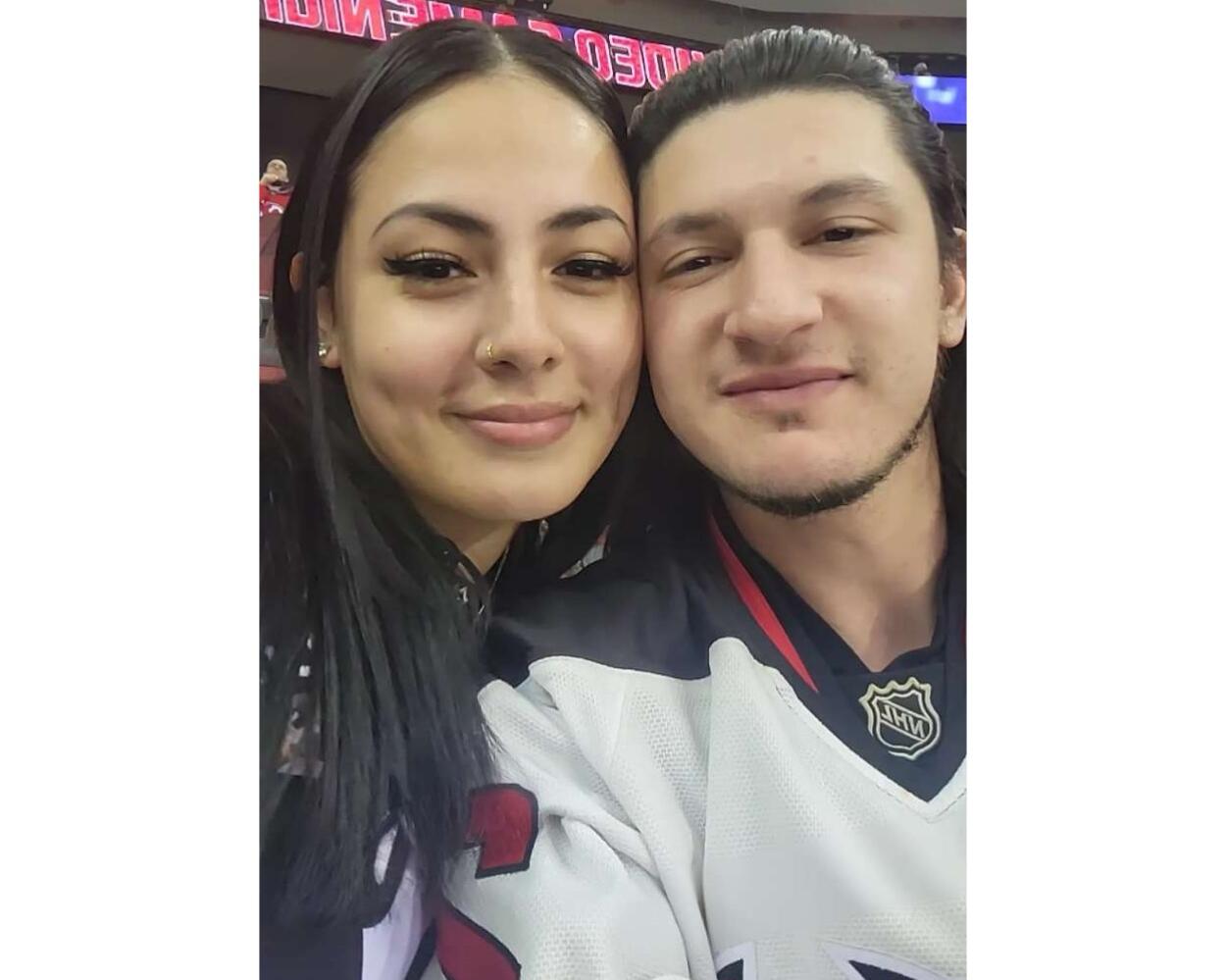 Picture of First Hockey Game!