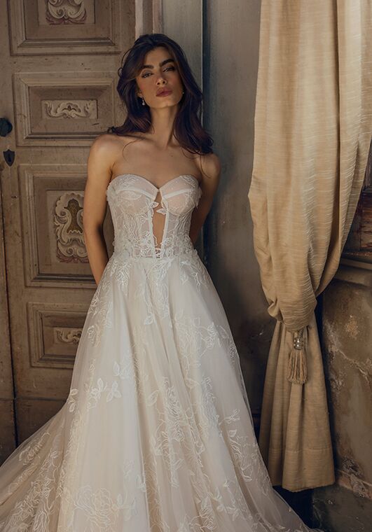 Endless Love collection by Ricca Sposa Julitta 24-028(2) A-Line Wedding Dress - 2