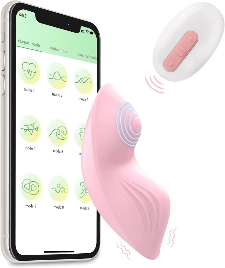 Panty vibrator with app control by Amazon. 